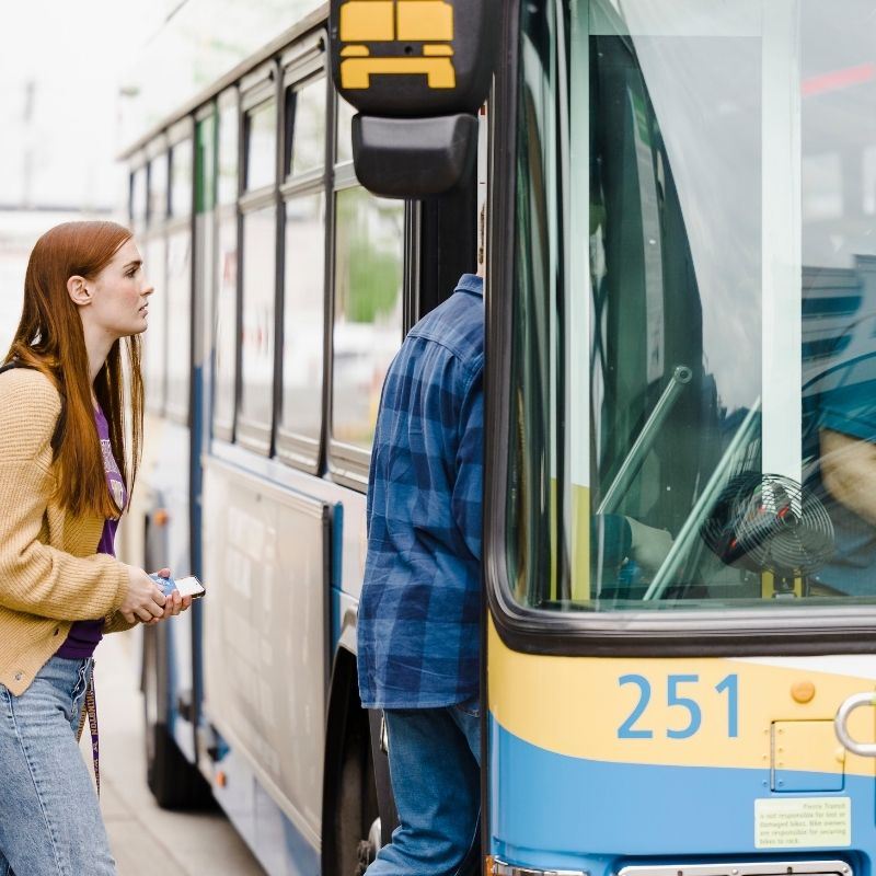 First time users guide (Bus) -  BOARD THE BUS