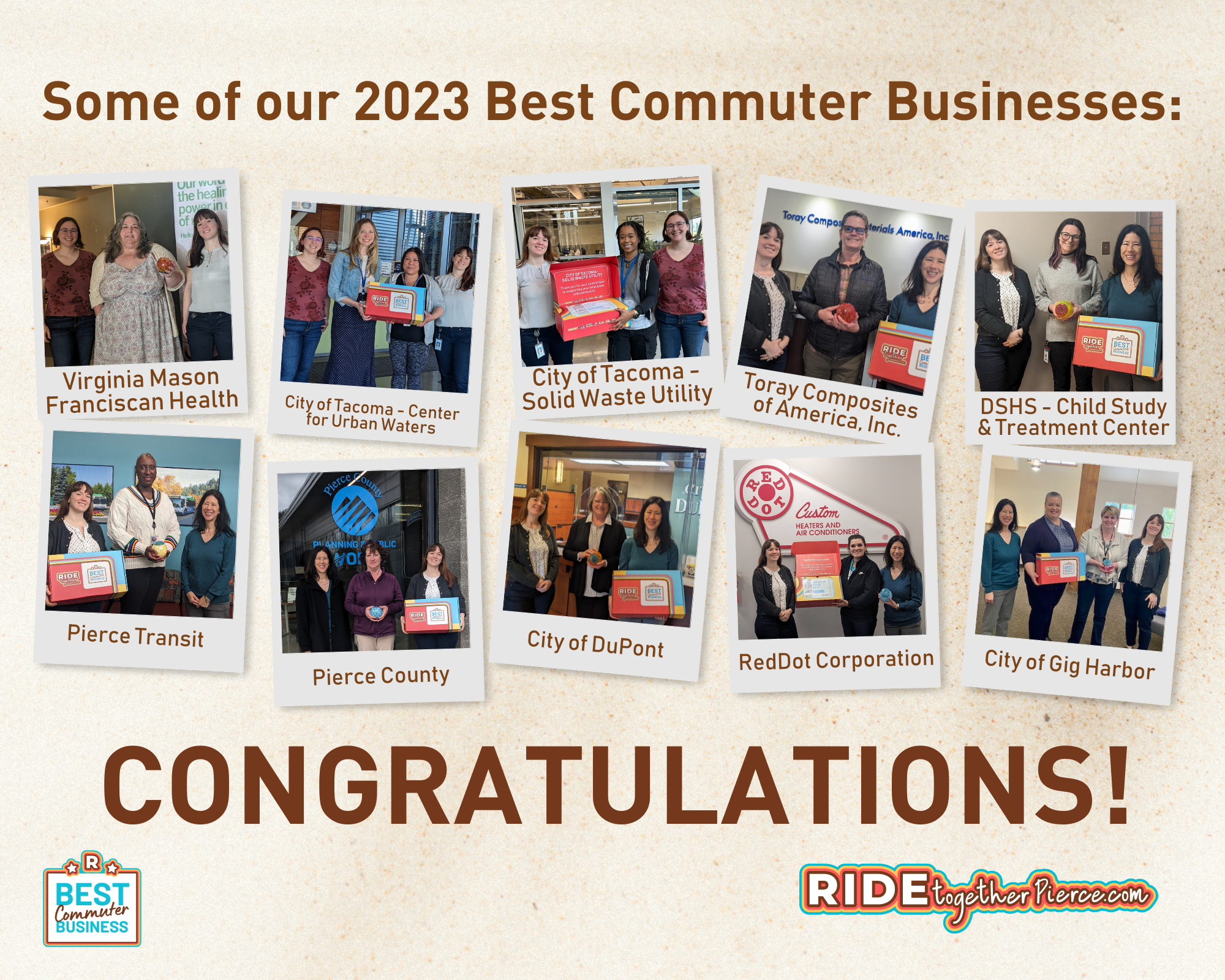 2023 BCB award delivery collage