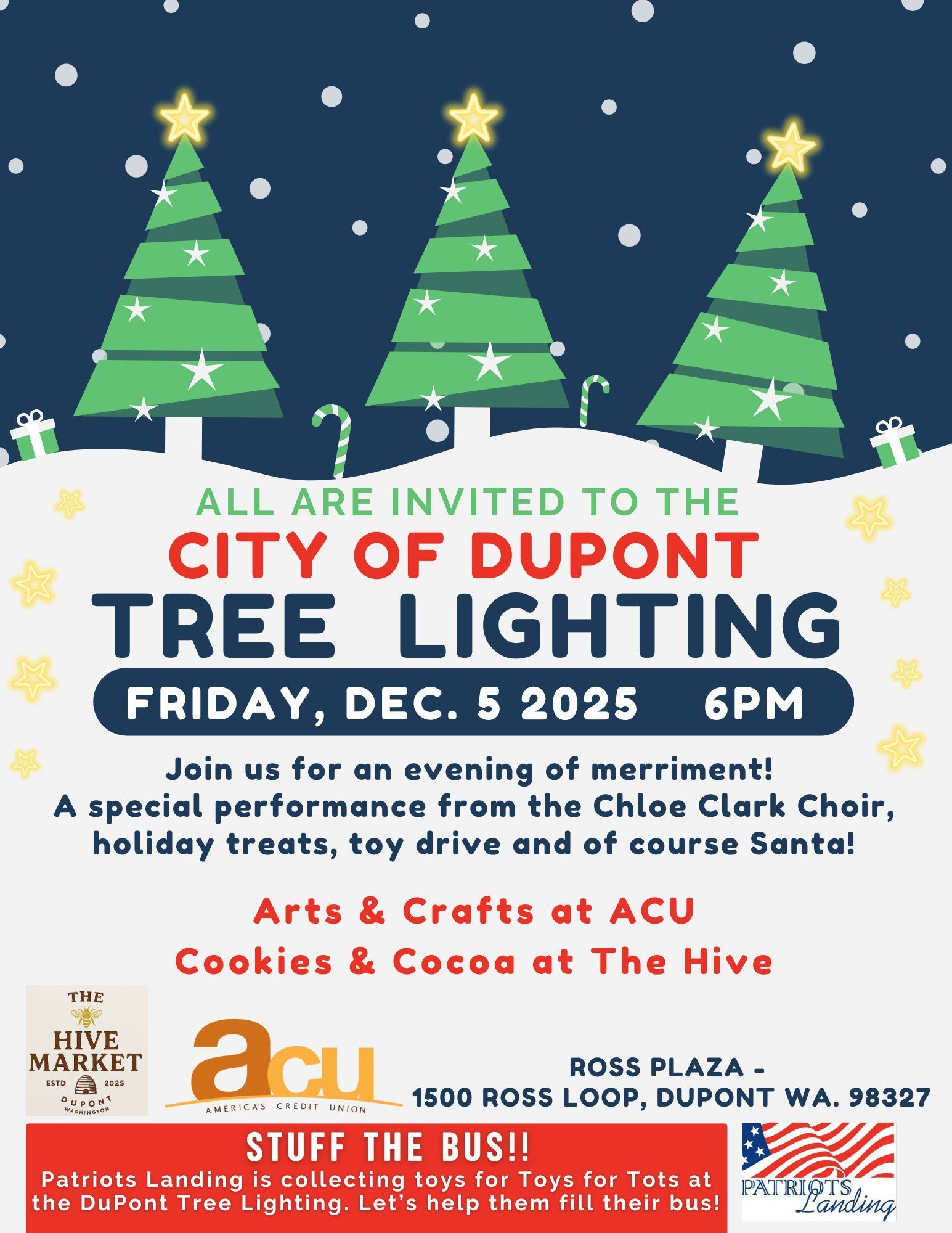 Dupont tree lighting 2025